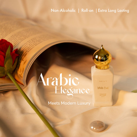 Next Care Premium White Oud Long Lasting Alcohol-Free Roll-On Attar 12ml