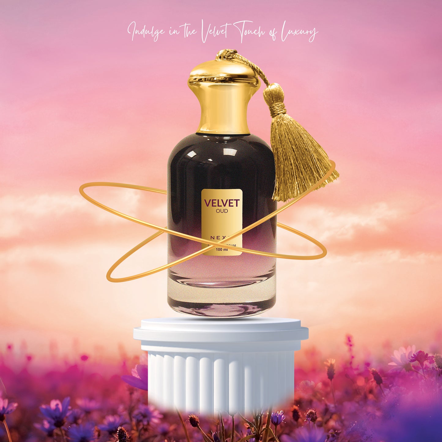 Next Care Luxury Velvet Oud Perfume Long Lasting Eau de Parfum - 100 ml (For Men & Women)