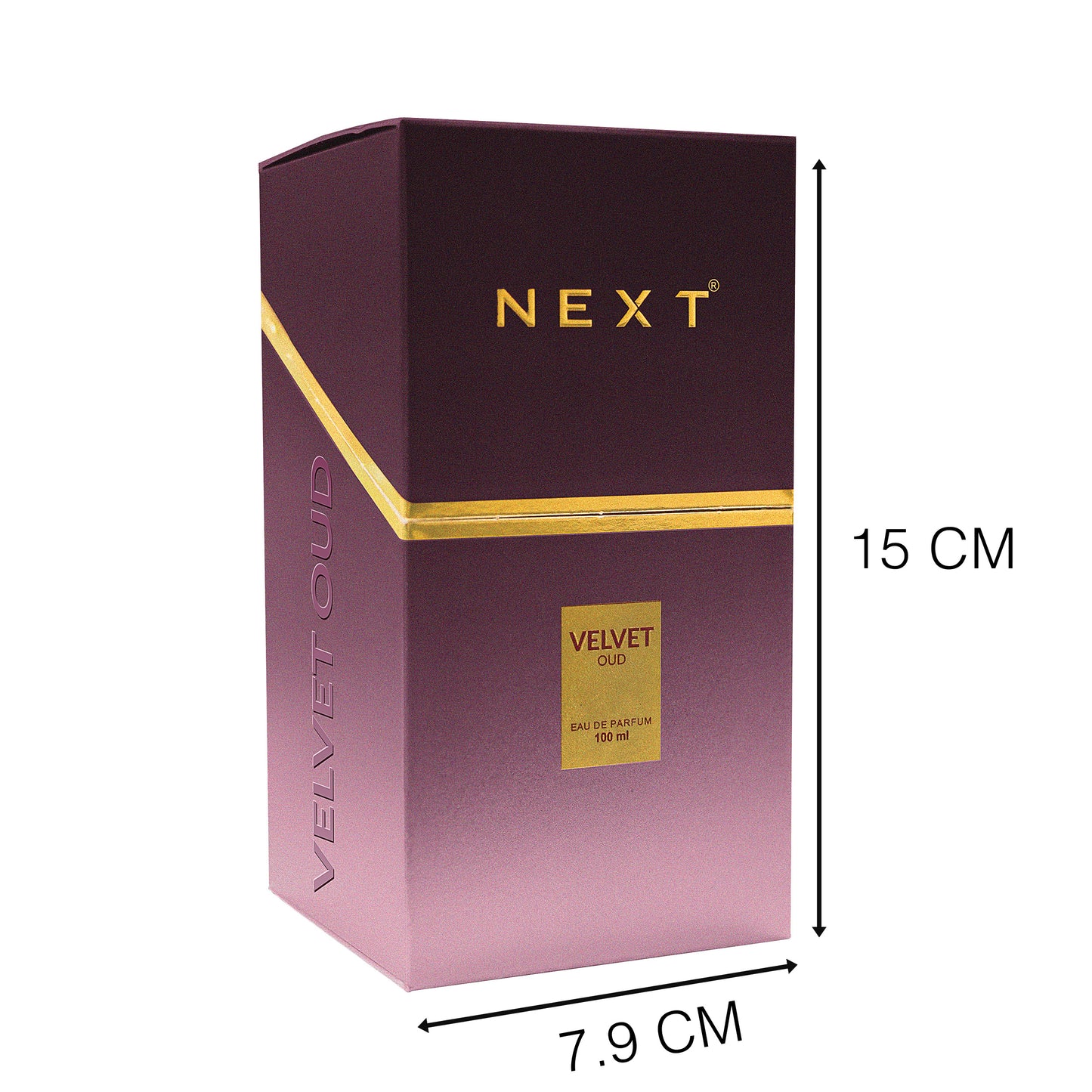 Next Care Luxury Velvet Oud Perfume Long Lasting Eau de Parfum - 100 ml (For Men & Women)