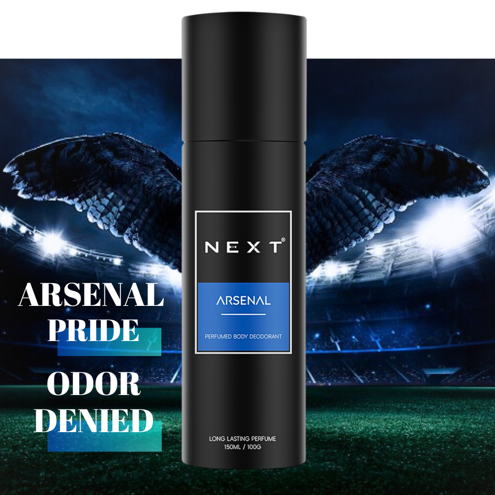 NEXT Premium Deodorant Combo Pack ( LIVERPOOL + CHELSEA + ARSENAL - 150ML Each )