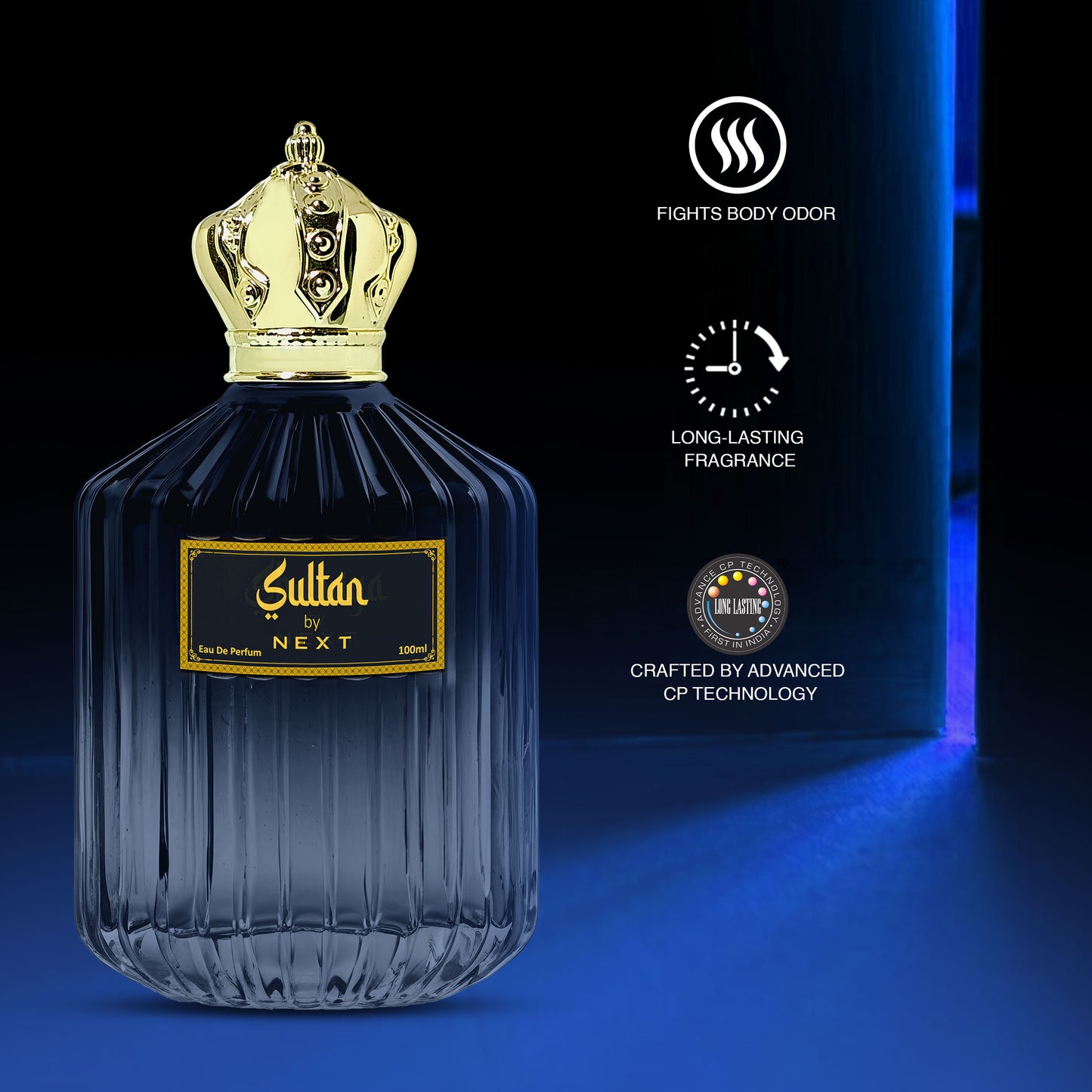 Next Care Sultan Long Lasting Perfume for men - 100ml Eau de Parfum