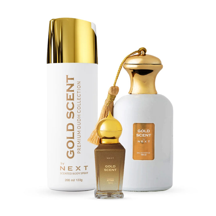 Gold Scent | Attar+ Perfume+ Deodorant | 12ML, 100ML & 200ML