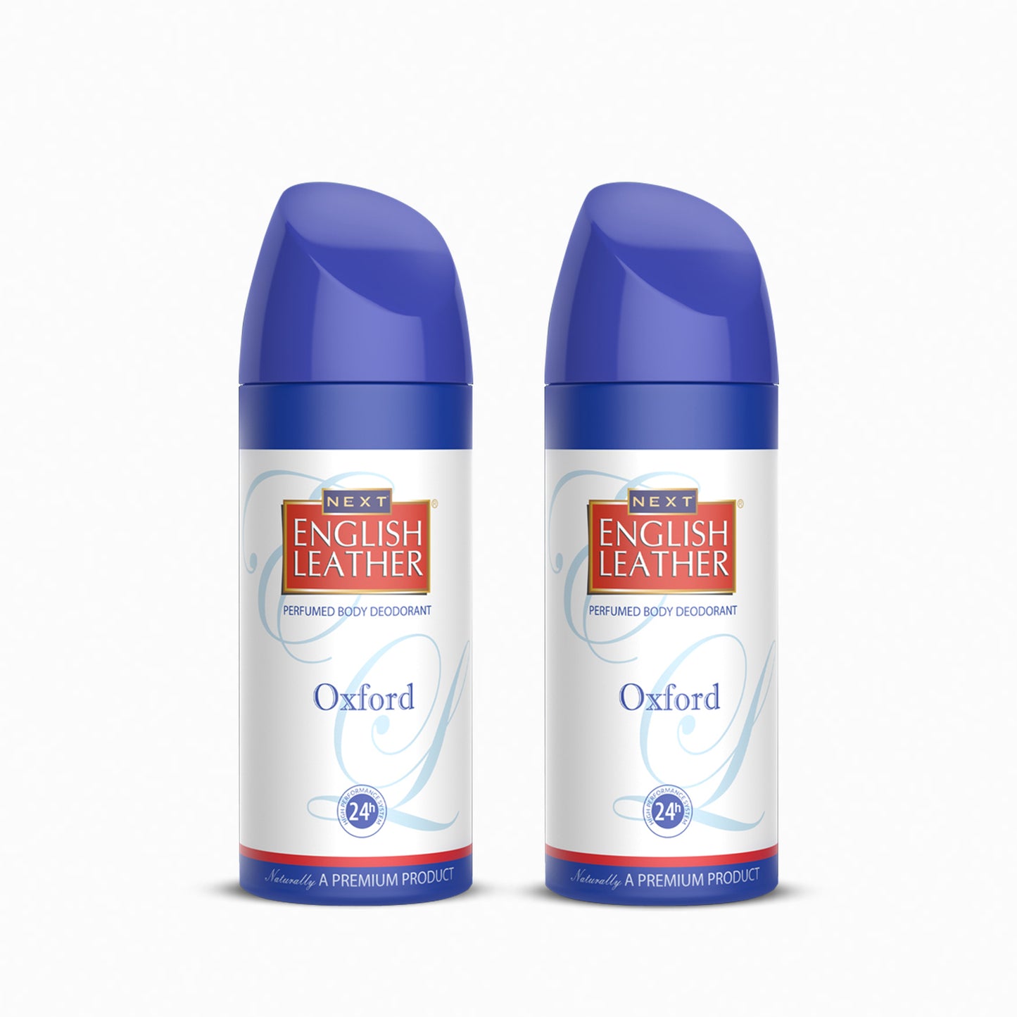 NEXT ENGLISH LEATHER Oxford White Perfumed body Deodorant for Men and Women - 2 x 150ml each