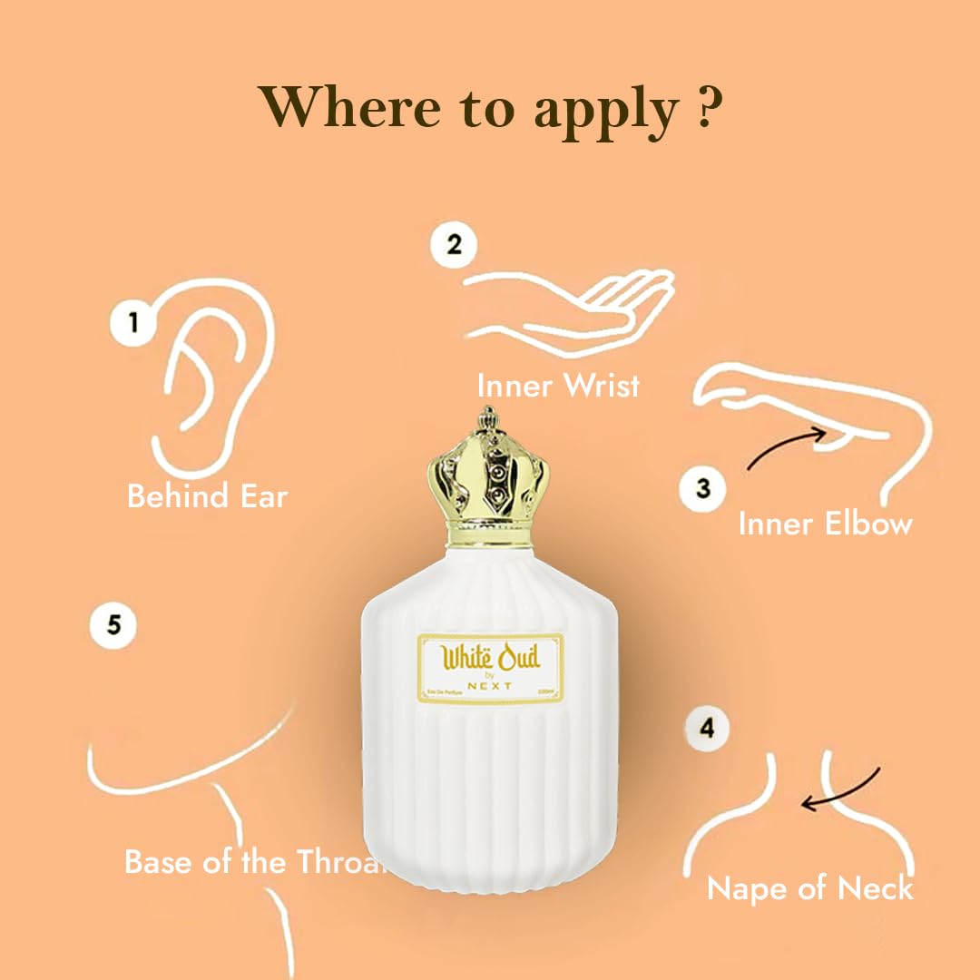 White Oud Perfume 100ml |Long Lasting Fragrance |Travel Friendlly|Party Perfume