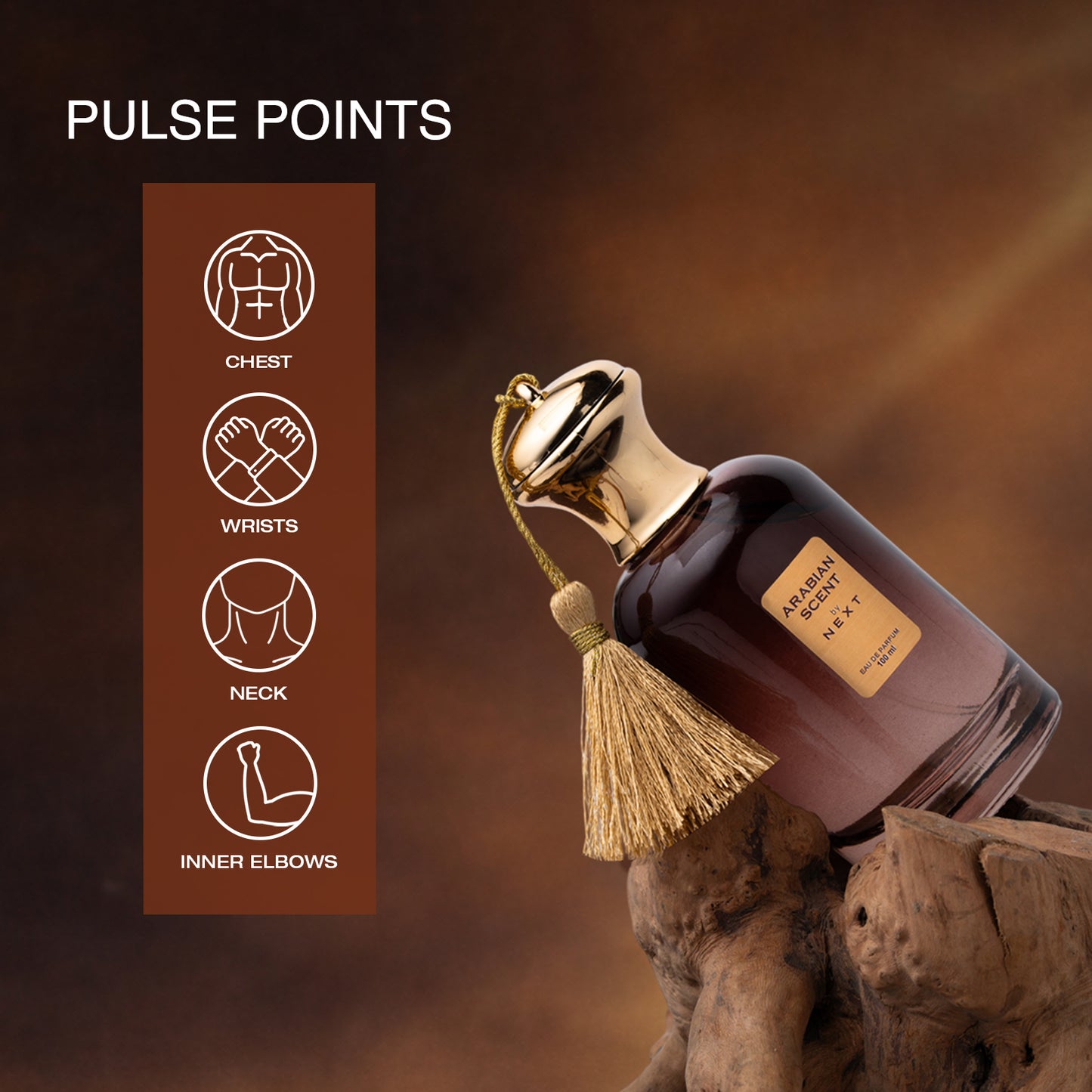 Arabian Scent – A Warm, Exotic & Intense Fragrance Inspired by True Arabian Magic | 100ML