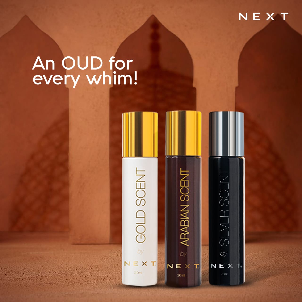 NEXT OUD Perfume Combo Discovery Pack | 3 Luxury Oudh Fragrances - 30ml Each