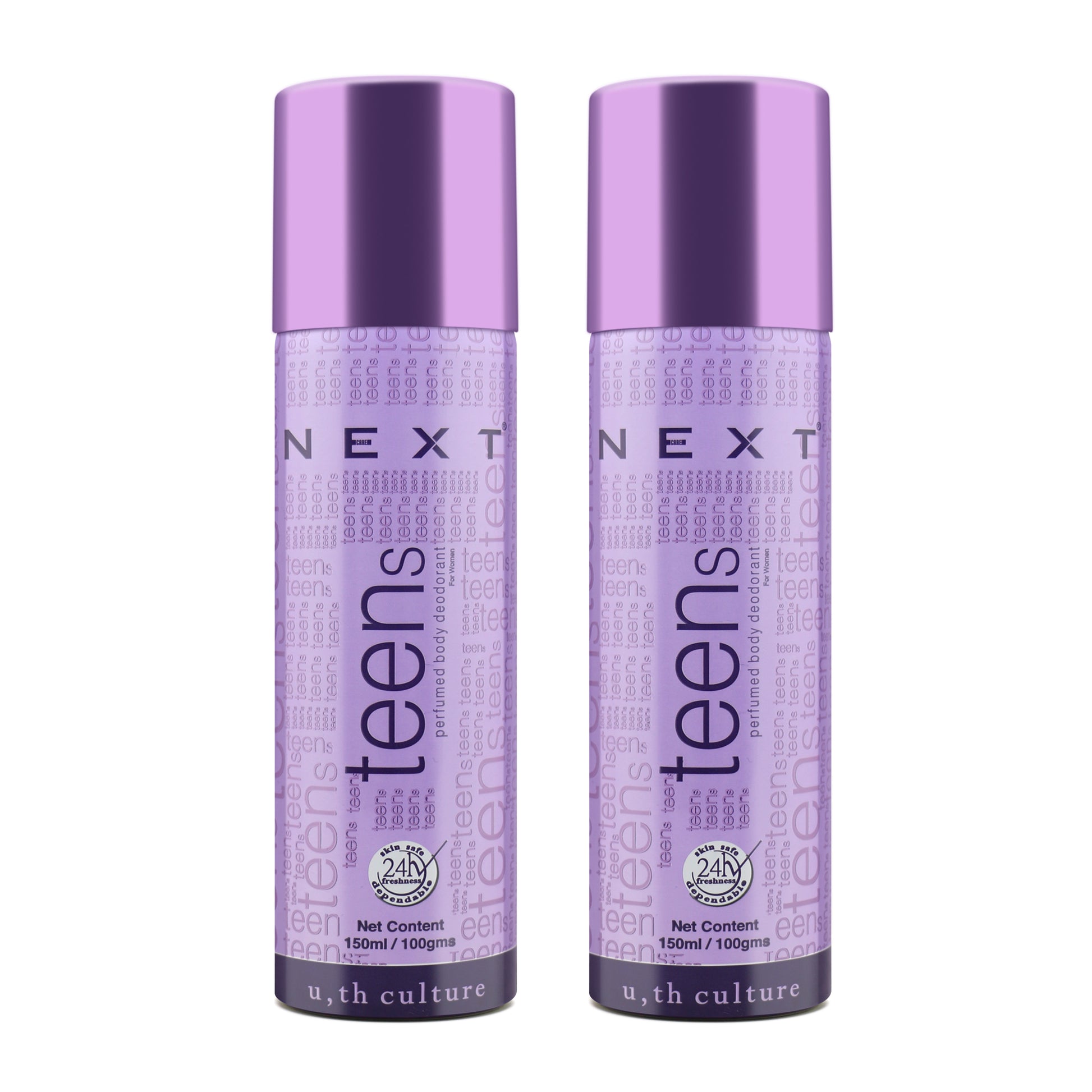 Next Combo pack of 2 Teens Perfumed Body Deodorant 2 x 150 ml