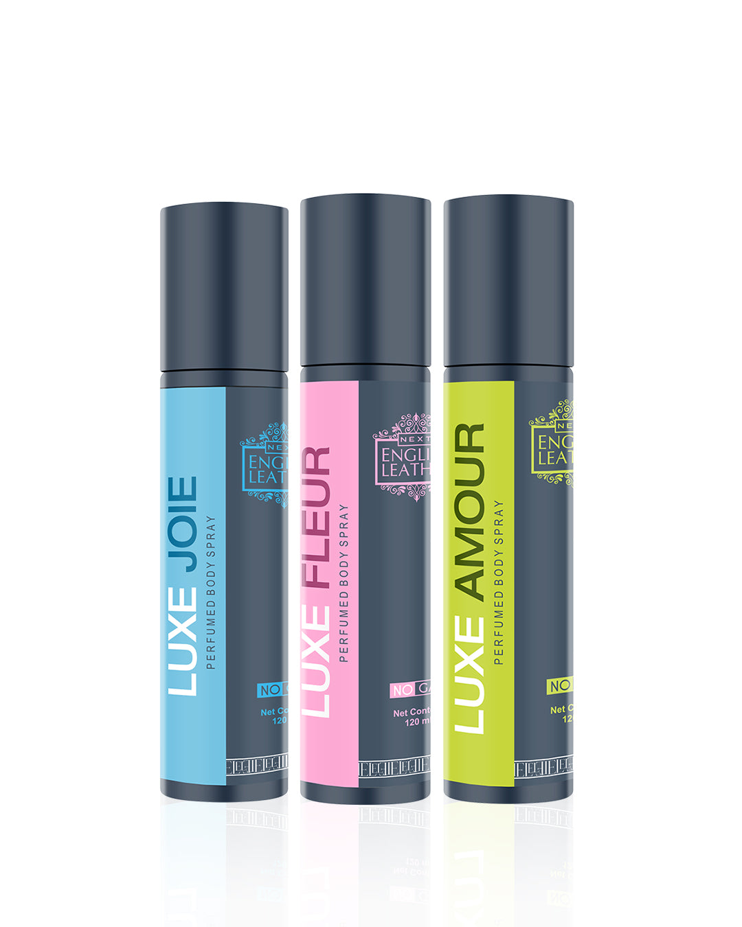 Gen-Z TRIO Pack (120ml Each) – No-Gas Deodorants. One Everyday Vibe