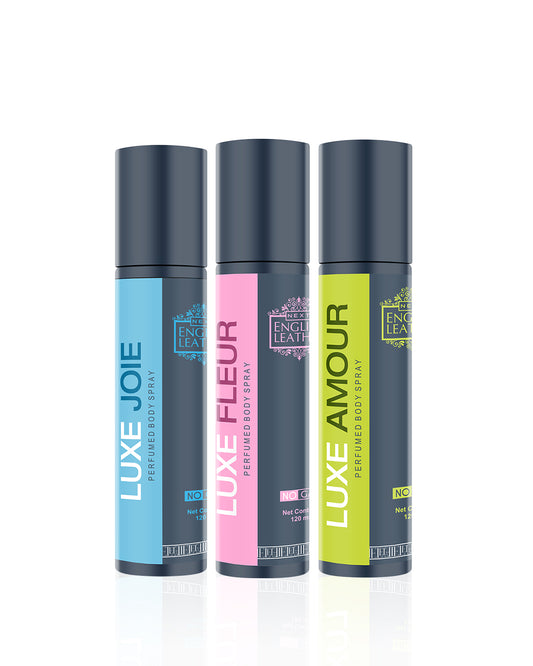 Gen-Z TRIO Pack (120ml Each) – No-Gas Deodorants. One Everyday Vibe