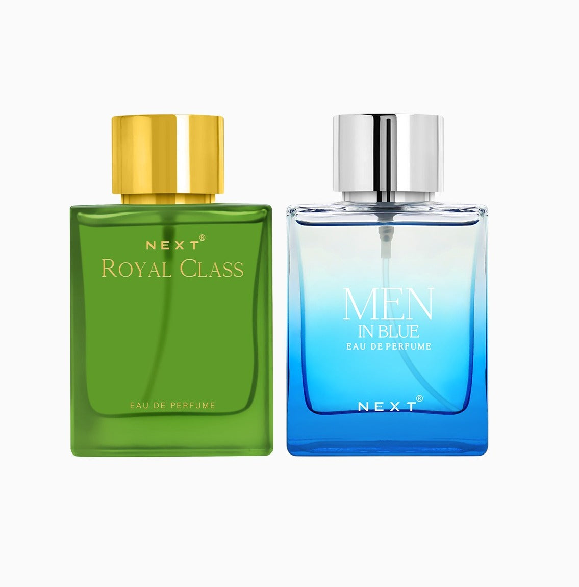 Next combo pack of 2 perfume Royal Class & Men in Blue | Long Lasting - 100ml each