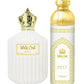 Luxury White Oud Perfume and Deodorant 100ml +200ml|Long Lasting Fragrance |Odor Control |Party Perfume