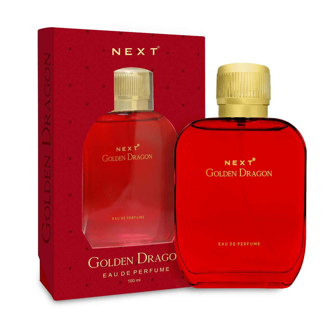 Next Combo Pack of 2 Perfumes Golden Dragon & Royal Class | Long Lasting - 100ml each