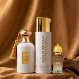 Gold Scent | Attar+ Perfume+ Deodorant | 12ML, 100ML & 200ML