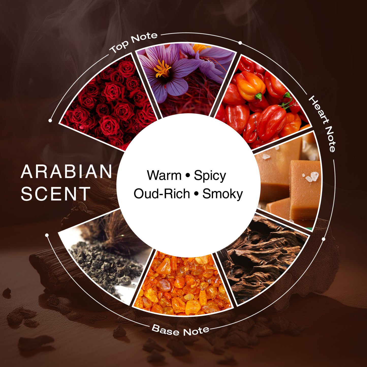 Arabian Scent – A Warm, Exotic & Intense Fragrance Inspired by True Arabian Magic | 100ML