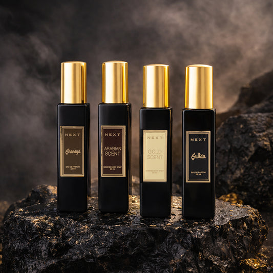 Oud Discovery Set (25ml Each) – Explore 4 Bold Oud Fragrances