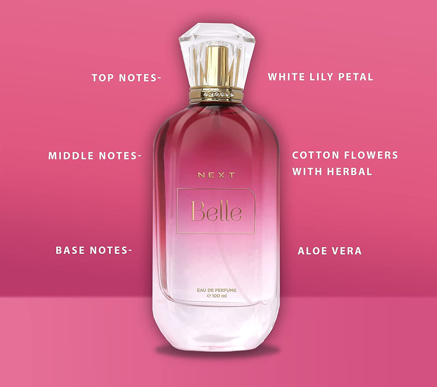 NEXT Belle Long Lasting Eau De Perfume for Women -100 ML