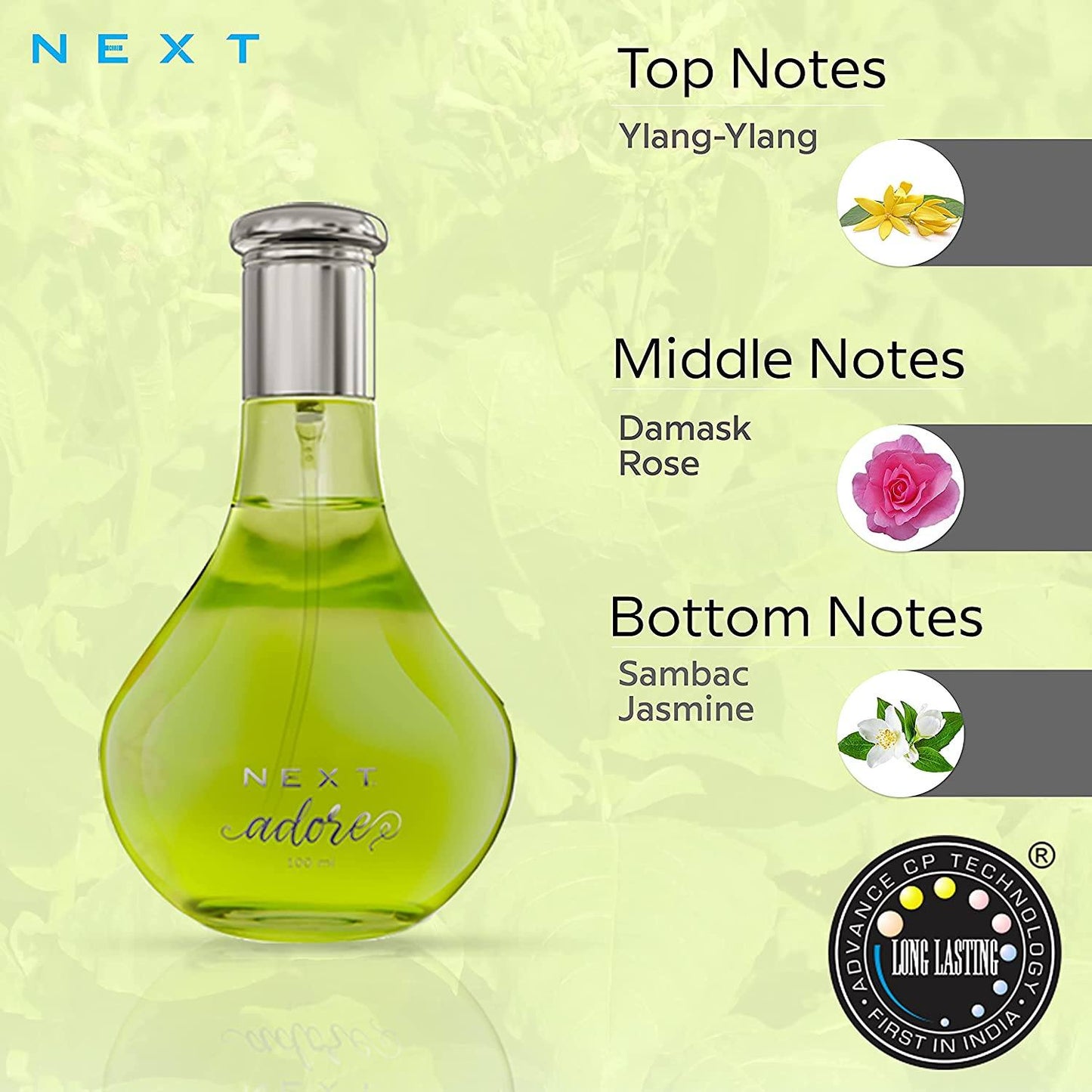 NEXT Adore Long Lasting Eau De Perfume for Women -100ML PERFUME NEXT CARE INDIA 