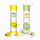 Next English Leather Fusion and Lemon Meyer Air Freshener Spray - 220ML Each