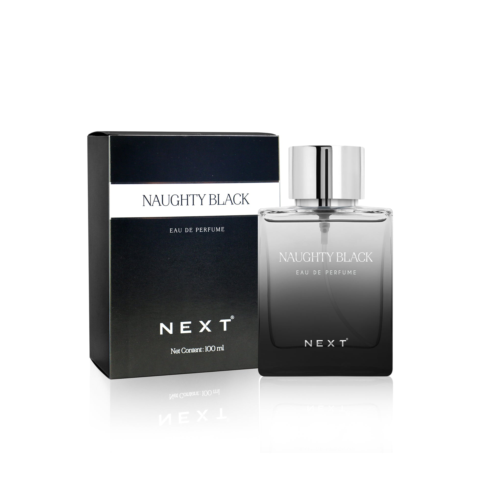NEXT Naughty Black Long Lasting Eau De Perfume for Men 100ml